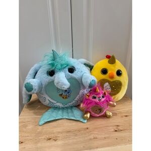 Zuru Rainbowcorns Mermaidcorn Elephant Eggzania Chicken Sparkle Heart Pink Lion